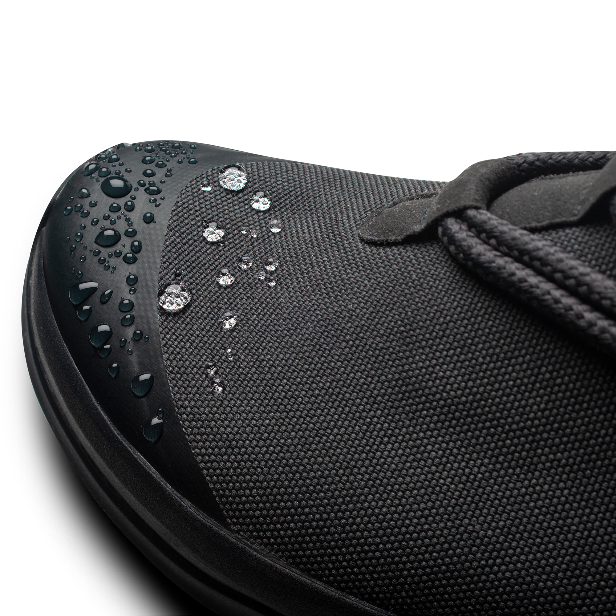 SKYE The Pemberton Orca Black High-Top Sneakers  Wraparound Laces waterproof STRAYE SKTP.01 Chrome – High-Top Skate Shoes | From the  main image 2